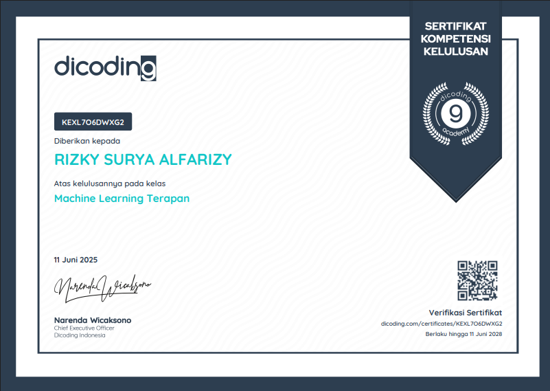 certificate 1